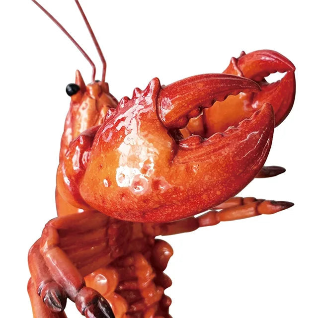Hummer Weinflaschenhalter – Harz Langusten Flaschenständer | Maritime Küchen- & Bar Dekoration | Meeres-Themen Ornament Kaufschwan®