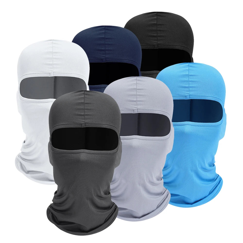 Motorrad Balaclava Vollgesichtsmaske – Winddicht & Atmungsaktiv | Helm-Unterzieher mit Anti-UV Schutz für Motorrad, Radfahren & Sport Kaufschwan®