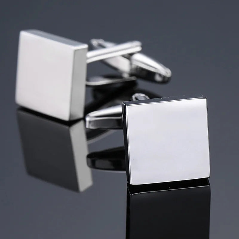Hochwertige Herren Manschettenknöpfe aus Kupfer – Elegante Quadratische Manschetten für Business & Anlassmode Kaufschwan®