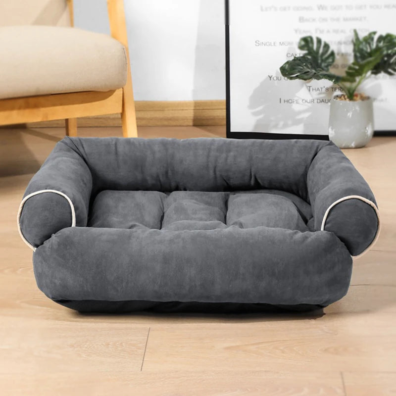 Super Weiches Hundebett Sofa – Dickes Warmes Rechteckiges Haustierbett Kaufschwan®