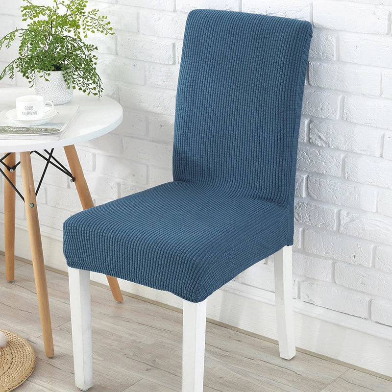Elastischer Esszimmer Stuhlbezug – Dehnbarer Dicker Jacquard Küchenstuhl Überzug für Esszimmer, Hotel, Hochzeit & Bankett Kaufschwan®
