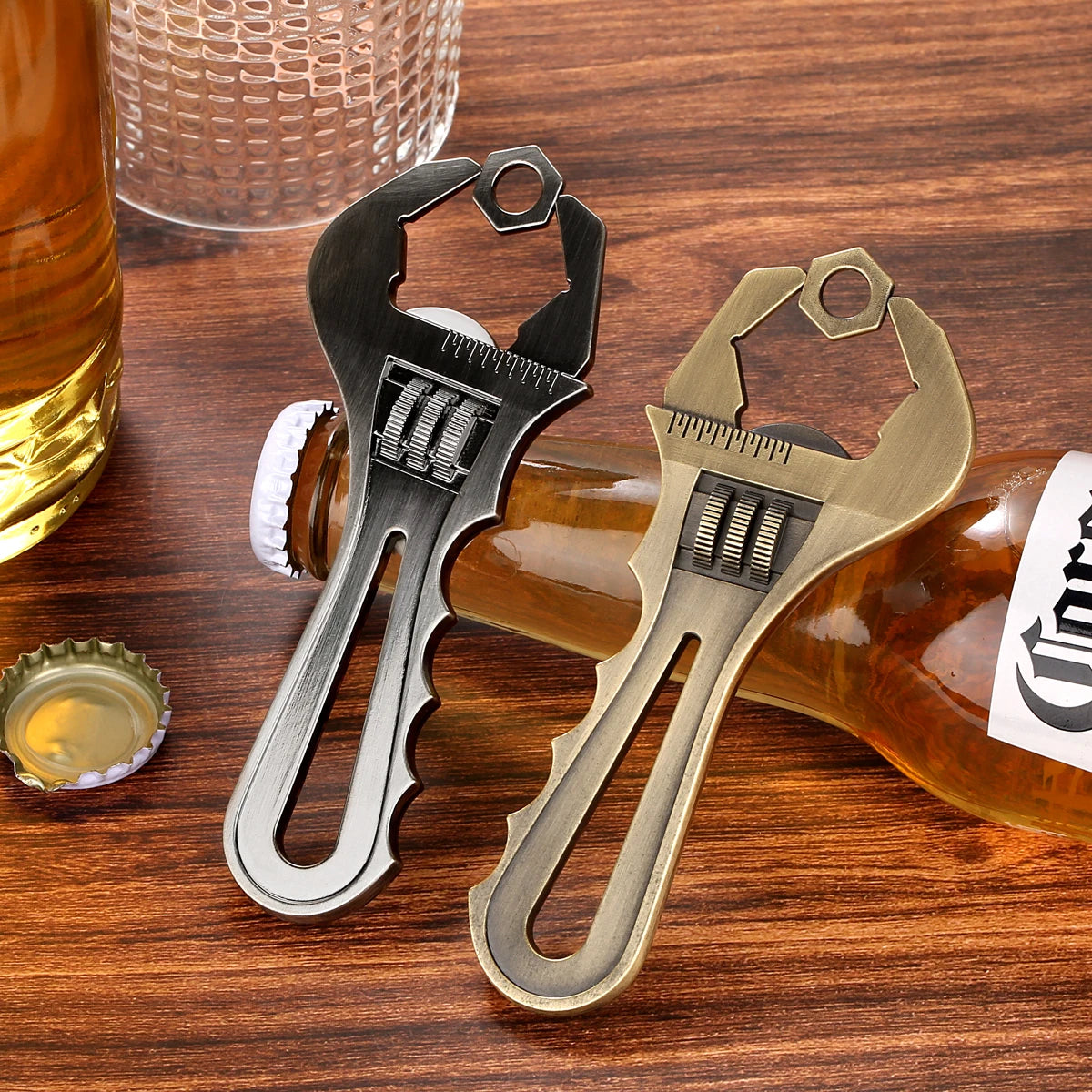 Schraubenschlüssel Flaschenöffner – Metall Werkzeug Design Geschenk für Ingenieure Kaufschwan®
