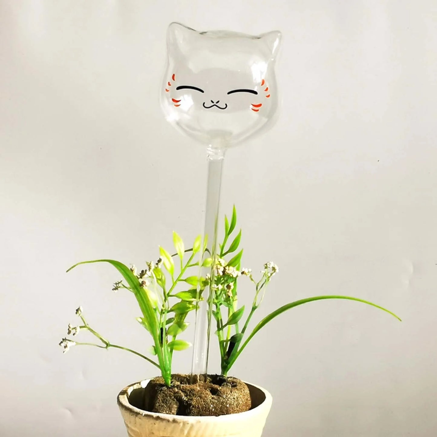 Automatische Pflanzenbewässerungskugeln aus Glas – Selbstbewässernde Kugeln | Transparentes Tropfbewässerungssystem für Haus & Gartenpflanzen Kaufschwan® Design 2
