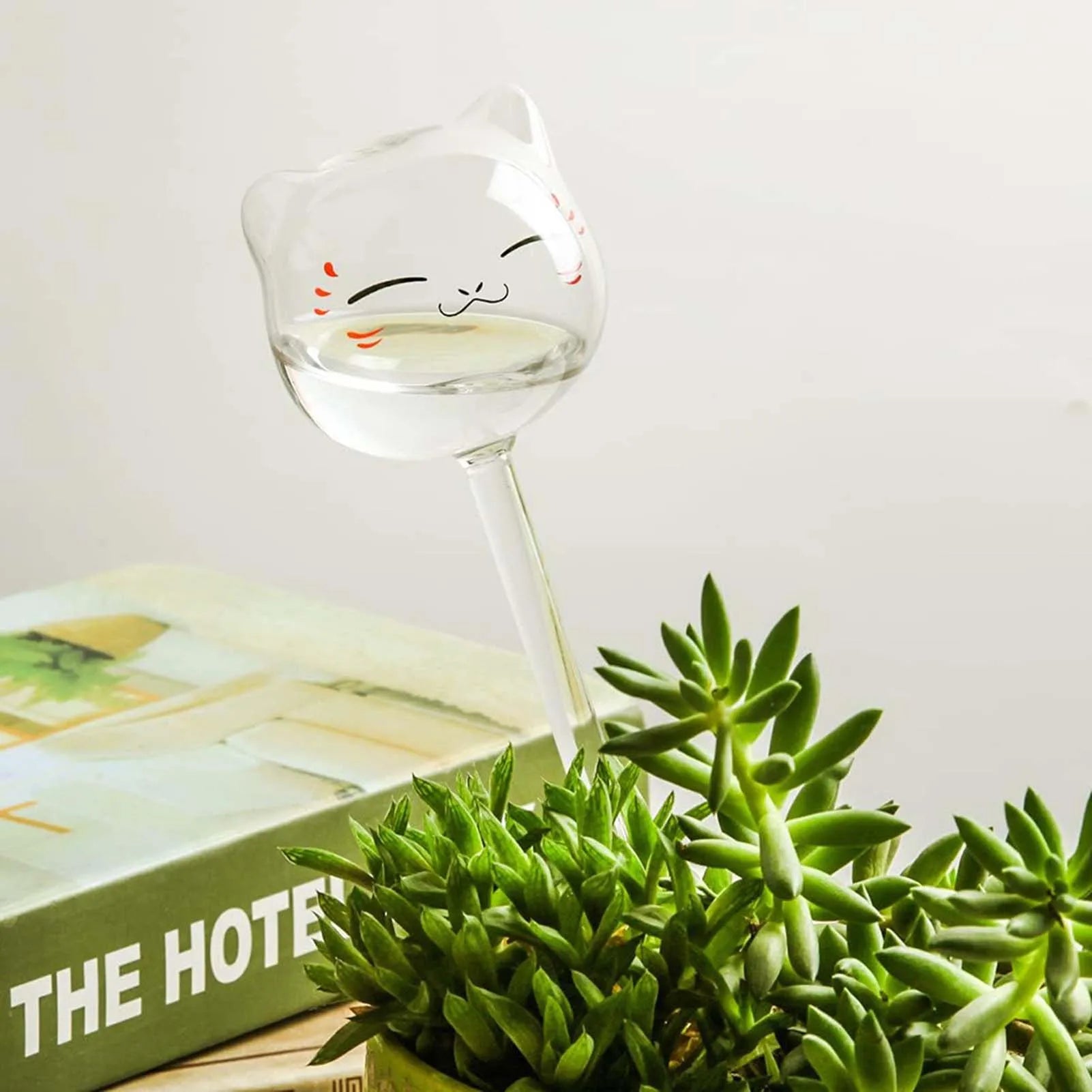 Automatische Pflanzenbewässerungskugeln aus Glas – Selbstbewässernde Kugeln | Transparentes Tropfbewässerungssystem für Haus & Gartenpflanzen Kaufschwan®