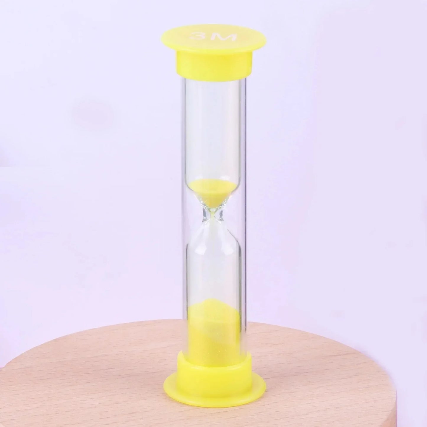 Bunte Kunststoff Sanduhr – Dekorativer Kinder Timer für Zuhause, Kindergarten & Garten Kaufschwan® 3 Minuten