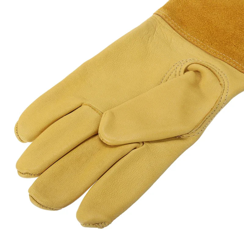 Robuste Dornenfeste Gartenhandschuhe mit Langem Schutz Ärmel für Rosenschnitt Arbeit Kaufschwan®