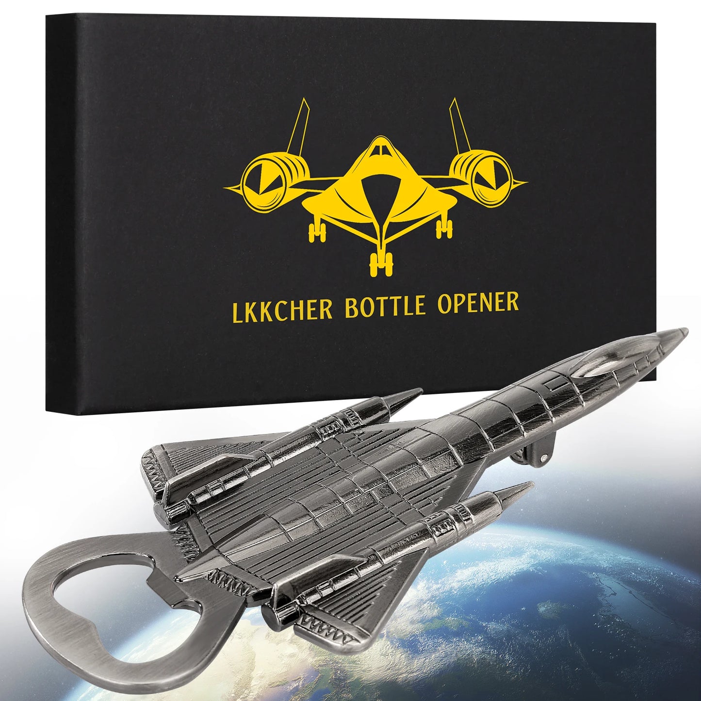 Flugzeug Flaschenöffner – Militär Design Metall Geschenk für Männer Kaufschwan®