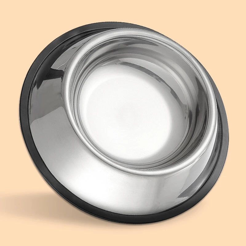 Robuster Edelstahl Futternapf – Hygienische Futter- & Wasserschüssel für Haustiere Kaufschwan®