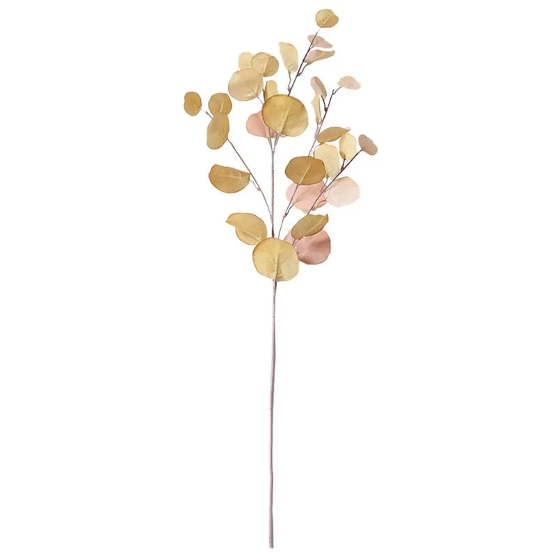 Rosa Eukalyptusblätter Künstliche Pflanzen – Dekorative Kunstblätter für Blumenwand, Hochzeit & Weihnachtsdekoration | Wohnaccessoires & Blumengestecke Kaufschwan®