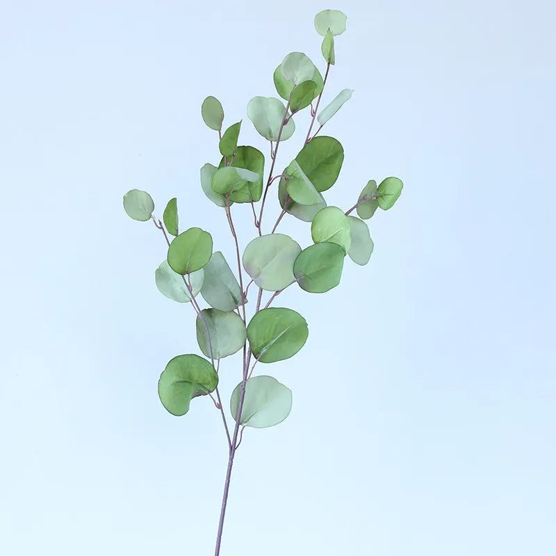 Rosa Eukalyptusblätter Künstliche Pflanzen – Dekorative Kunstblätter für Blumenwand, Hochzeit & Weihnachtsdekoration | Wohnaccessoires & Blumengestecke Kaufschwan® Grün 1 Stück