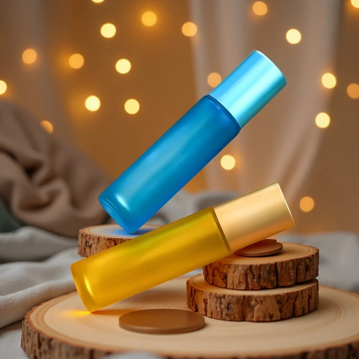 10ml Glas Parfüm Nachfüllflaschen – Reise Roll-On Flaschen für Ätherische Öle | Nachfüllbare Parfümroller Kaufschwan®