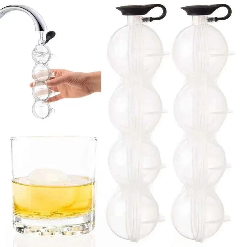 Runde Eiswürfelform – Große Eiskugeln für Whiskey & Cocktails Kaufschwan®