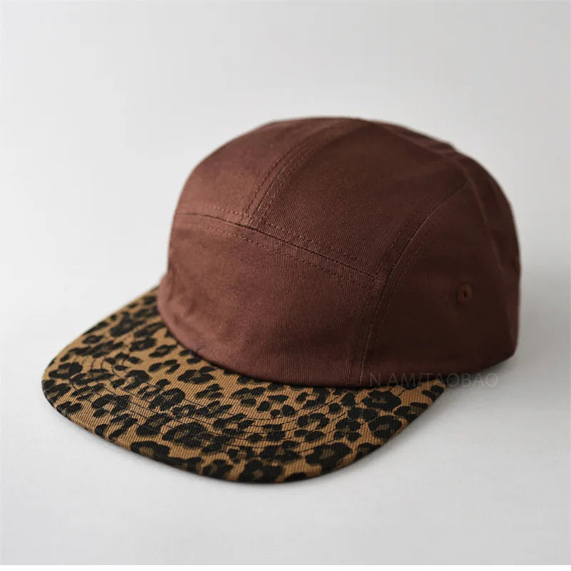 Retro Leopard Print Farbige Baseballkappe | Herren & Damen Modischer Freizeit-Baseballcap | Cool & Trendy Spice Girl Stil Kaufschwan®
