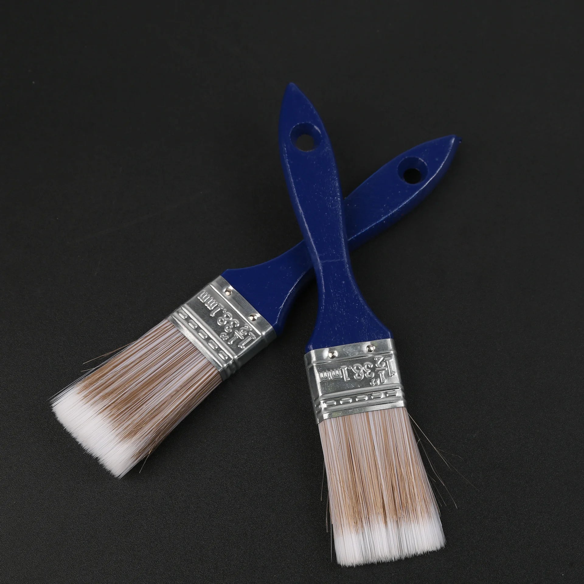 2-Teiliges Set - Kanten Farbtrennungs Pinsel – Handgeführtes Malerwerkzeug für Wände und Decken Kaufschwan® Blau 2 Stück