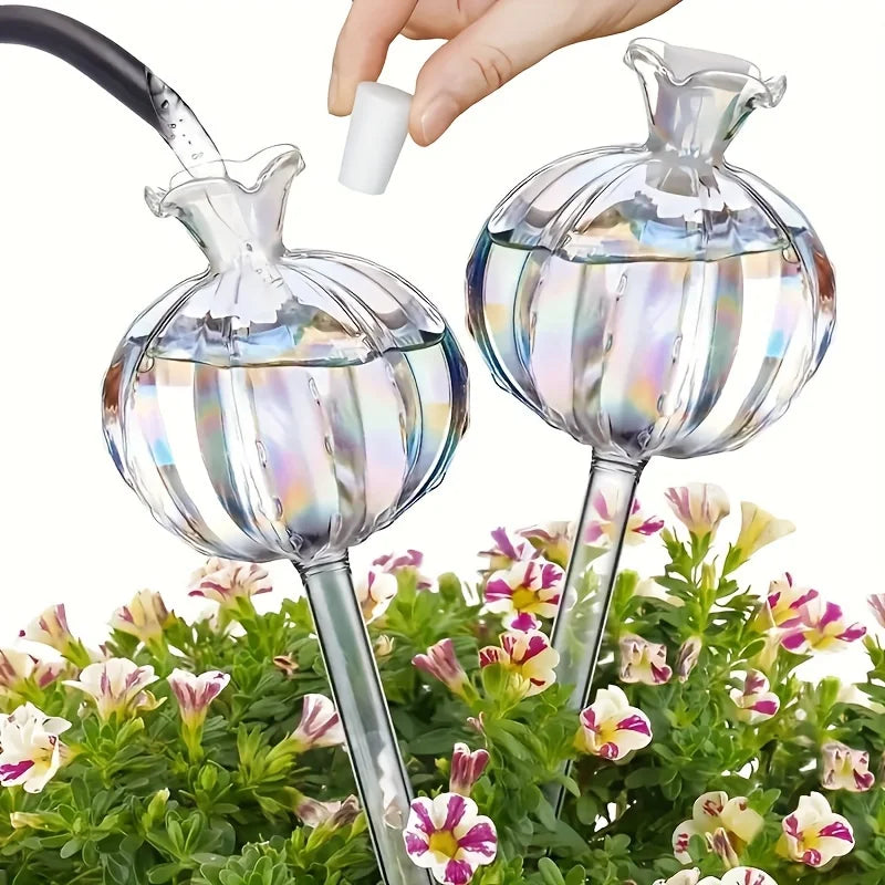 Pflanzenbewässerungs-Kugeln aus Kunststoff Glas – Automatisches Selbstbewässerungssystem | Leichtes Tropfbewässerungsgerät für Haus & Garten Kaufschwan®