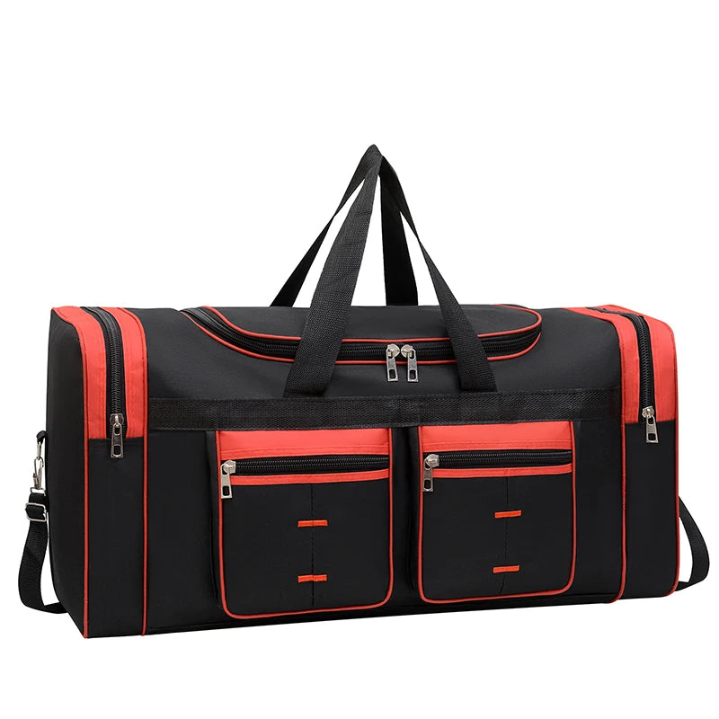 Große Gepäcktasche – Reisetasche mit Mehreren Fächern & Sporttasche mit Reißverschluss