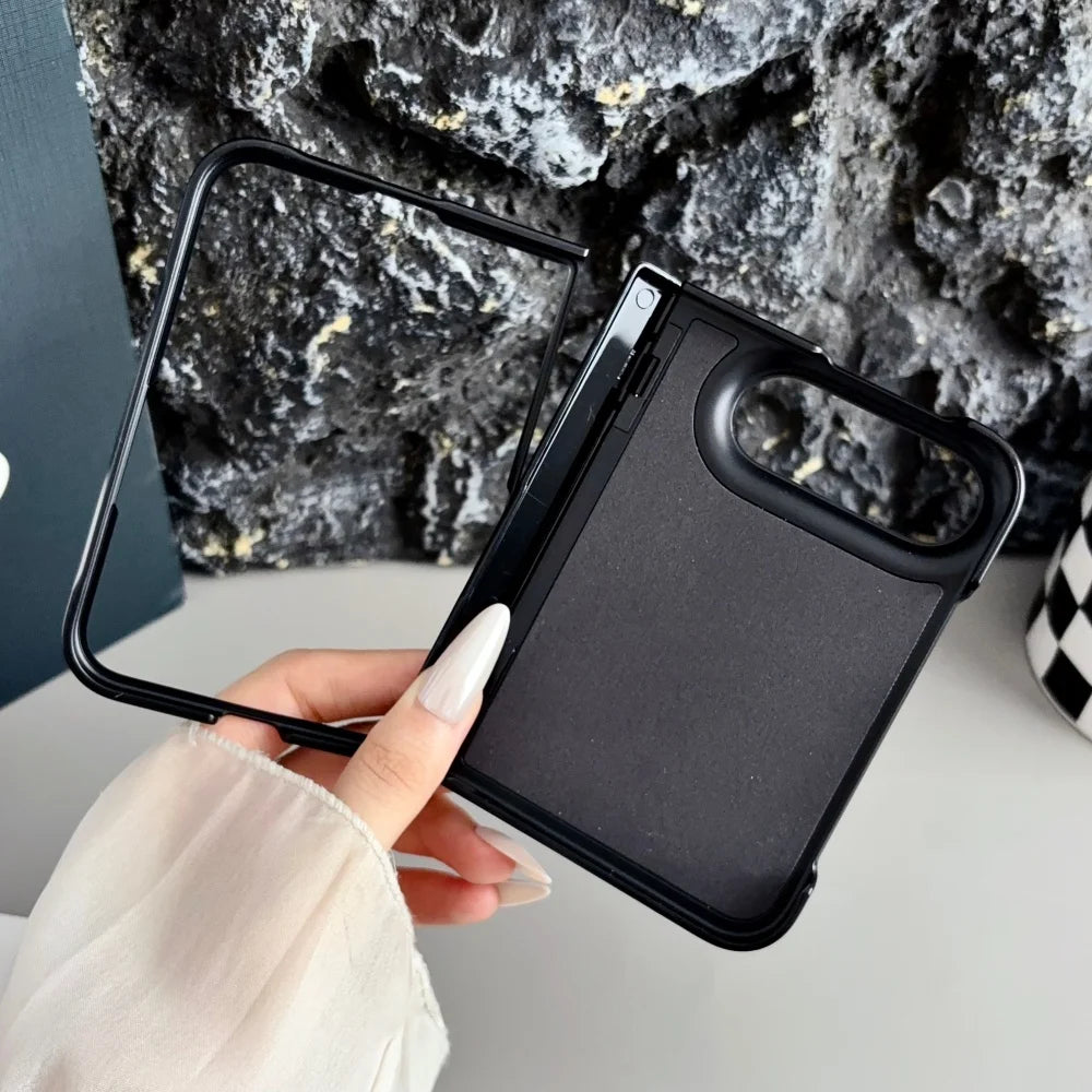 Luxuriöse Matte Lederhülle für iPhone Duo – Magnetische MagSafe-Kompatible Schutzhülle mit Kabellosem Laden und Stoßschutz Kaufschwan®
