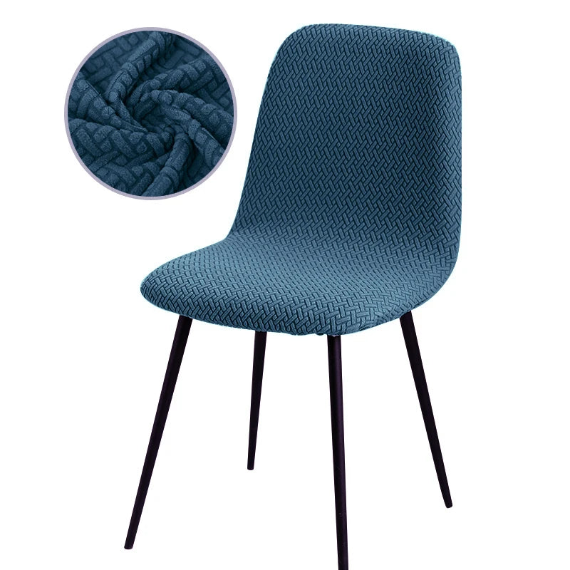 Hochwertiger Samt Stuhlbezug 1/2/4/6 Stück – Elastischer Esszimmer Stuhlüberzug | Zwei Stoffvarianten Stuhlbezüge für Zuhause Kaufschwan®