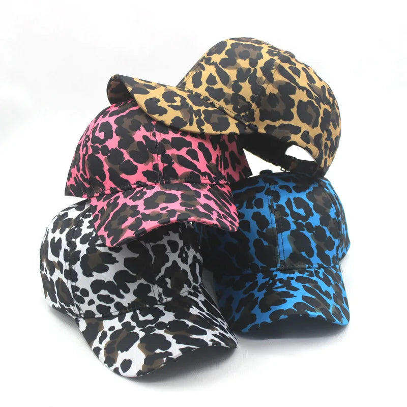Leopard Print Verstellbare Baseballkappe | Sonnenschutz Baseballcap | Frühling & Sommer Outdoor Snapback für Herren Kaufschwan®