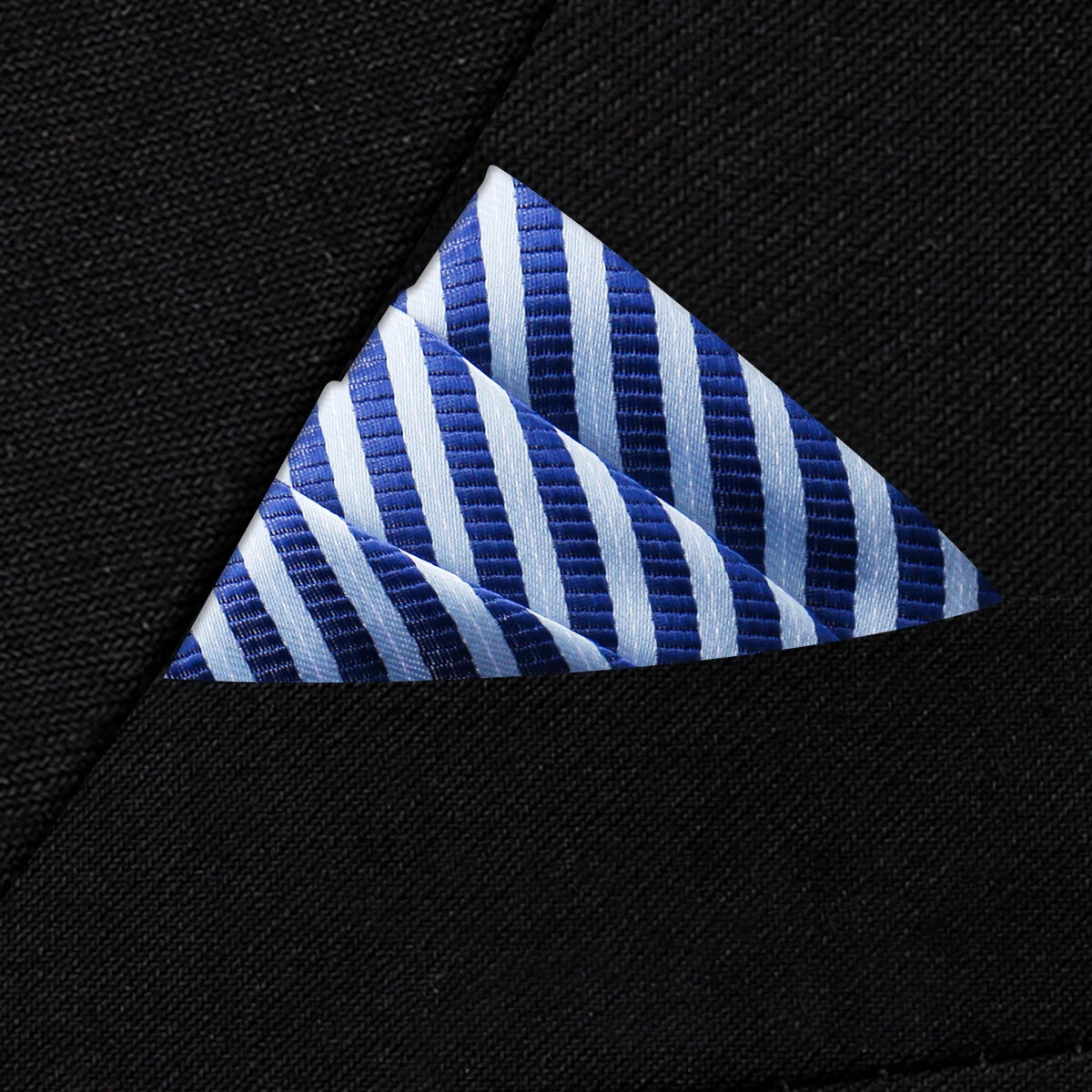 Herren Einstecktuch – Neues Design Jacquard Gewebtes Taschentuch, Braunes Anzug Accessoire für Hochzeit, Party & Formelle Anlässe