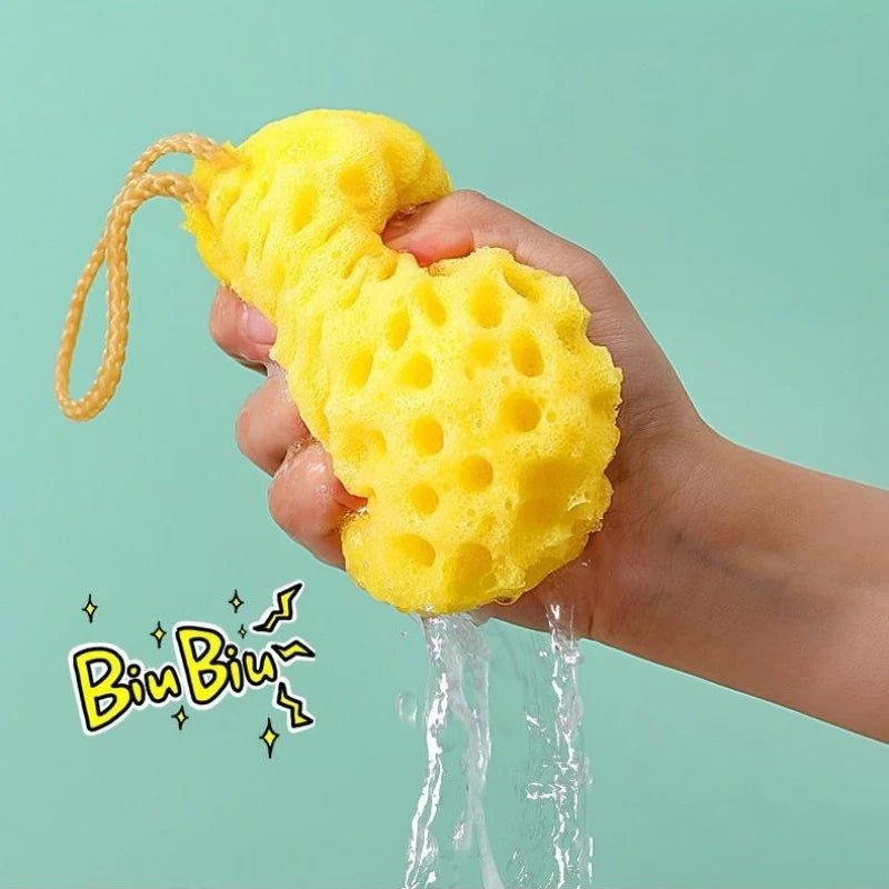 Weicher Mesh Duschschwamm Ball – Nylon Baby Körperreiniger & Sanfter Peeling Bade Puff Kaufschwan®