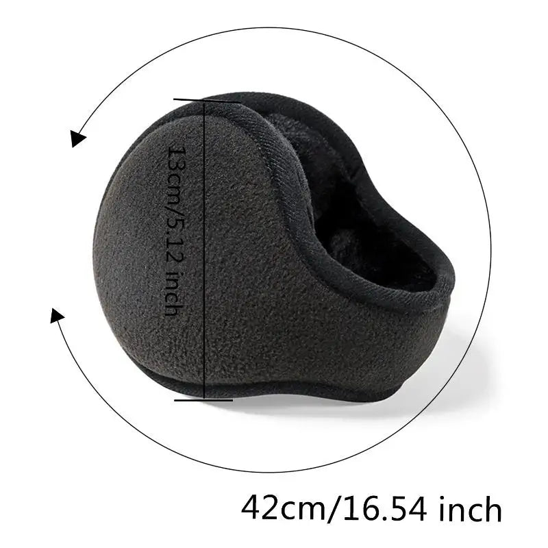Verdickte Winter Unisex Fleece Ohrwärmer – Warme Plüsch Ohrenschützer | Kälteschutz Ohrprotektoren für Outdoor, Radfahren & Ski Kaufschwan®