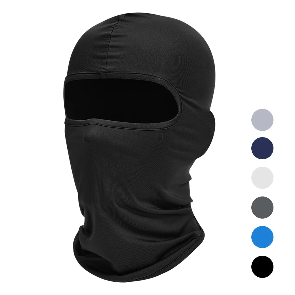 Motorrad Balaclava Vollgesichtsmaske – Winddicht & Atmungsaktiv | Helm-Unterzieher mit Anti-UV Schutz für Motorrad, Radfahren & Sport Kaufschwan®