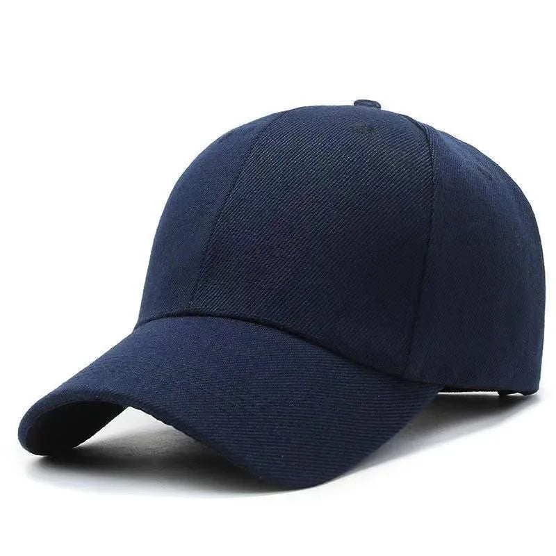 Unisex Verstellbare Cap | Einfarbige Twill Baseballkappe | Baseball Cap für Herren & Damen | Sommer, Herbst, Frühling Kaufschwan® Marine Einheitsgröße (56-58cm)