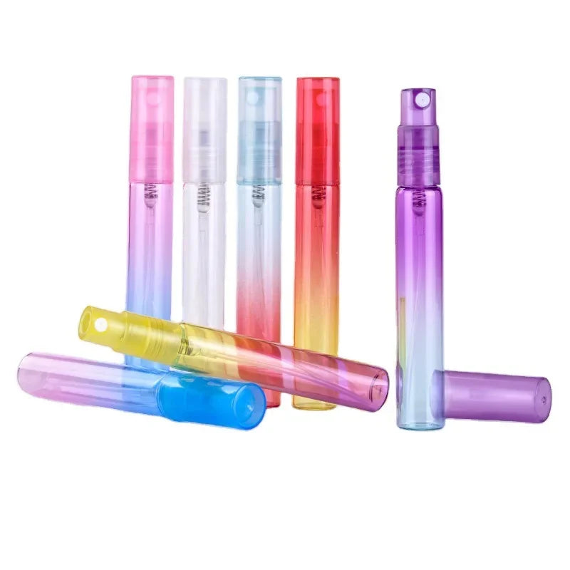 6 Stück 8ml Bunte Glas Parfümflaschen – Nachfüllbare Sprayflaschen | Leere Parfümsprüher-Reisebehälter Kaufschwan®