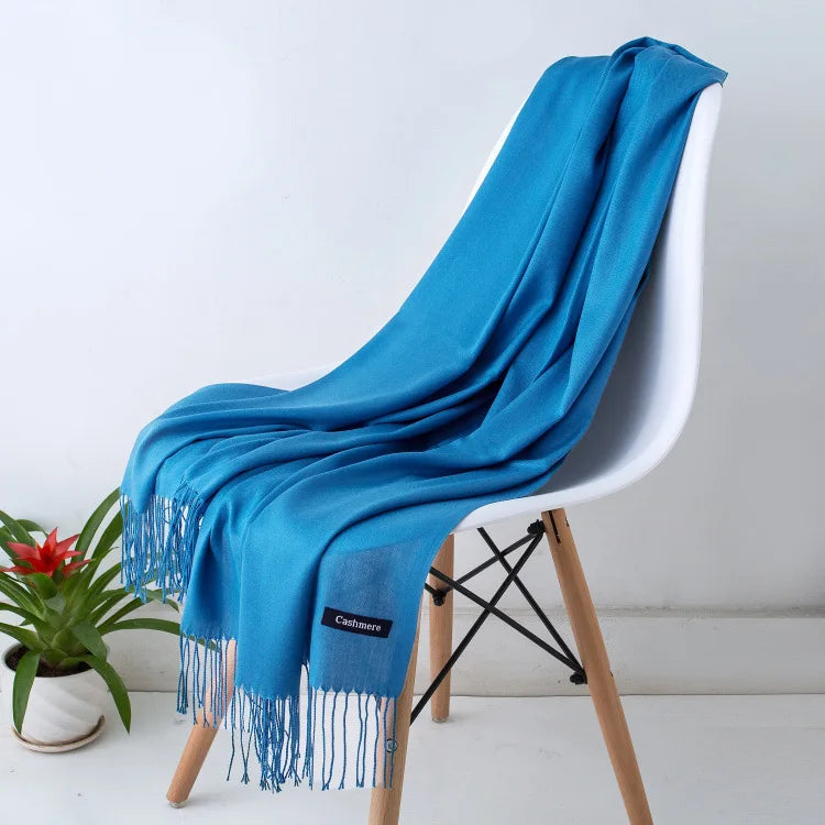 Damen Pashmina Schal | Weich wie Kaschmir | Schal, Reise- & Büro-Accessoire