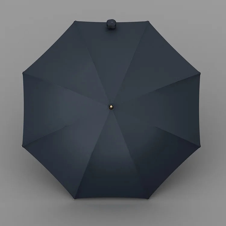 Winddichter Langgriff-Golfschirm – Luxus Business-Regenschirm für Herren & Damen, 8 Streben, 120cm Großschirm von Kaufschwan®