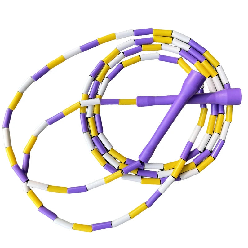 290CM Nylon Springseil – Verschleißfestes Verstellbares Profi Seilspringen | Tragbares Cardio Fitnessgerät für Kinder & Erwachsene Kaufschwan® Design 4