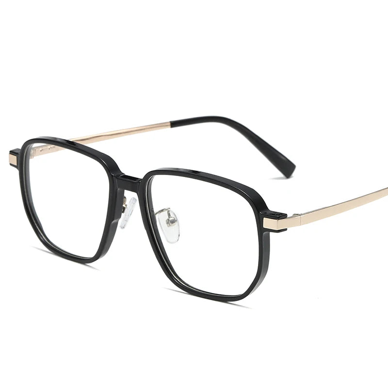 Anti-Blau-Licht Brille – Modische Jelly-Farbige Computerbrille | Blau-Licht-Filter Brille für Büro & Alltag Kaufschwan® Schwarz