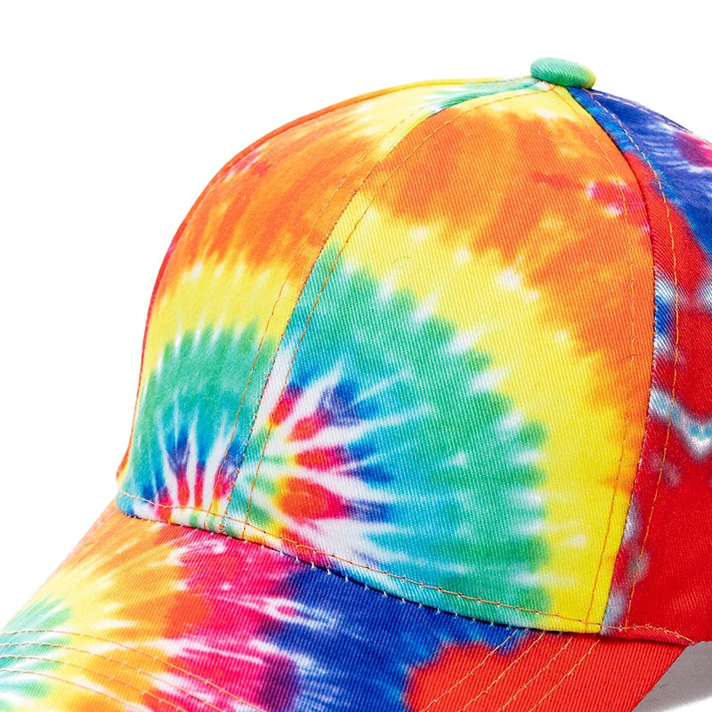 Outdoor Freizeit Regenbogen Kappe | Damen Regenbogen Bunte Baseballkappe | Streetwear Baseballcap Kaufschwan®