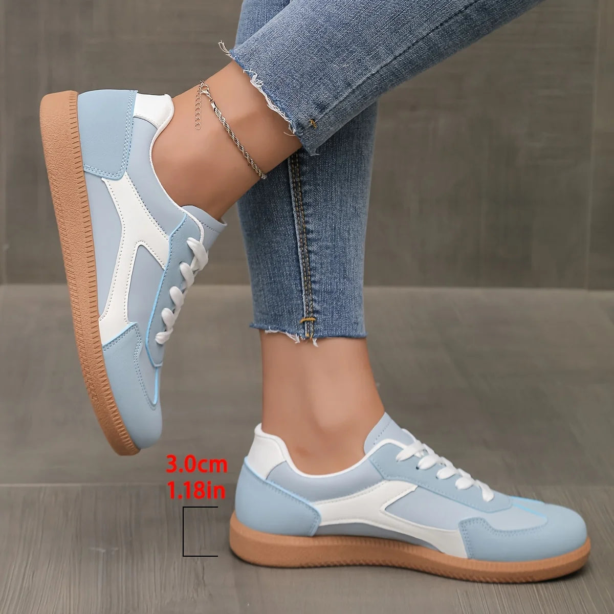 Atmungsaktive Damen Sneaker – Modische Schuhe | Bequeme Walkingschuhe für Frauen Kaufschwan®
