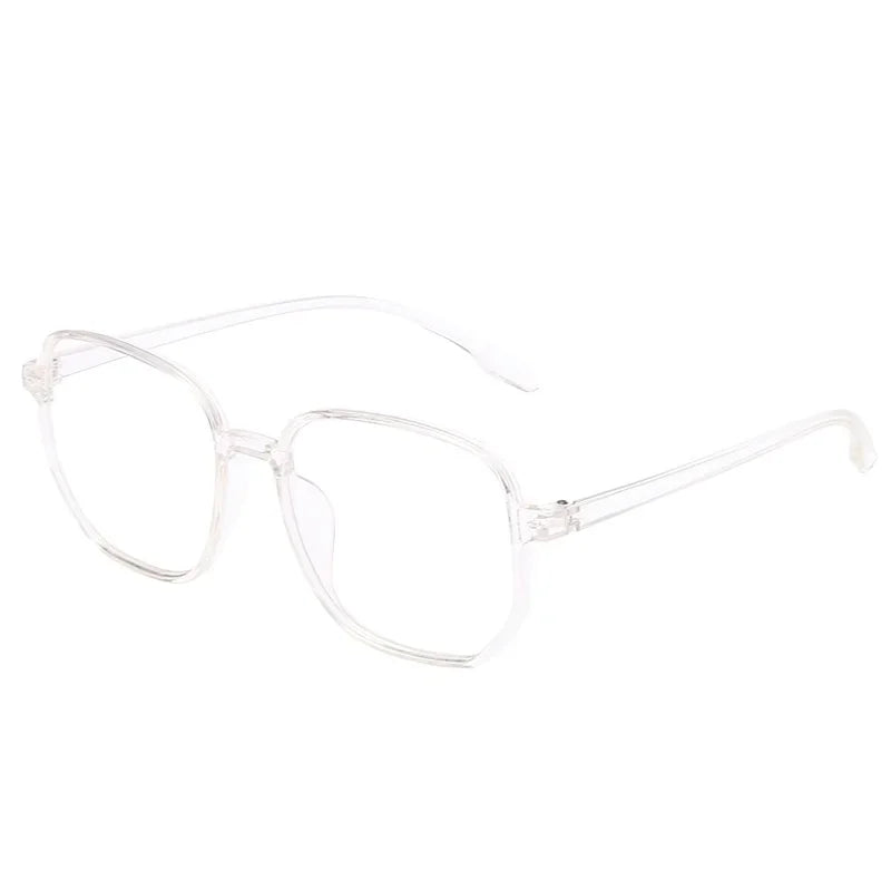 Damenbrille in Jelly-Farbe – Neue Retro-Flache Irreguläre Fassung | Modische Alltags- und Freizeitbrille Kaufschwan®