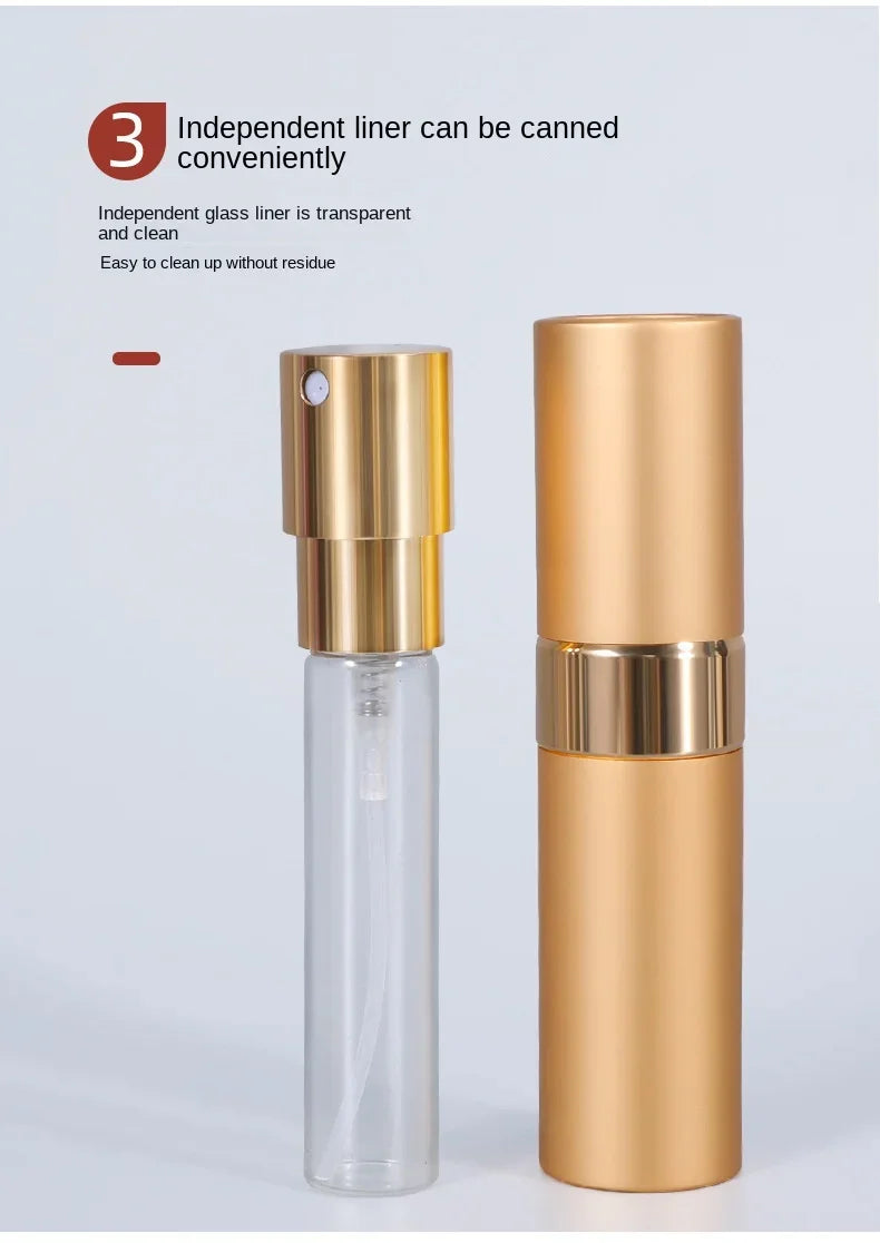 8ml Parfüm Nachfüllflasche – Aluminium Refill Spray Atomizer | Tragbare Reise-Parfümflasche Kaufschwan®
