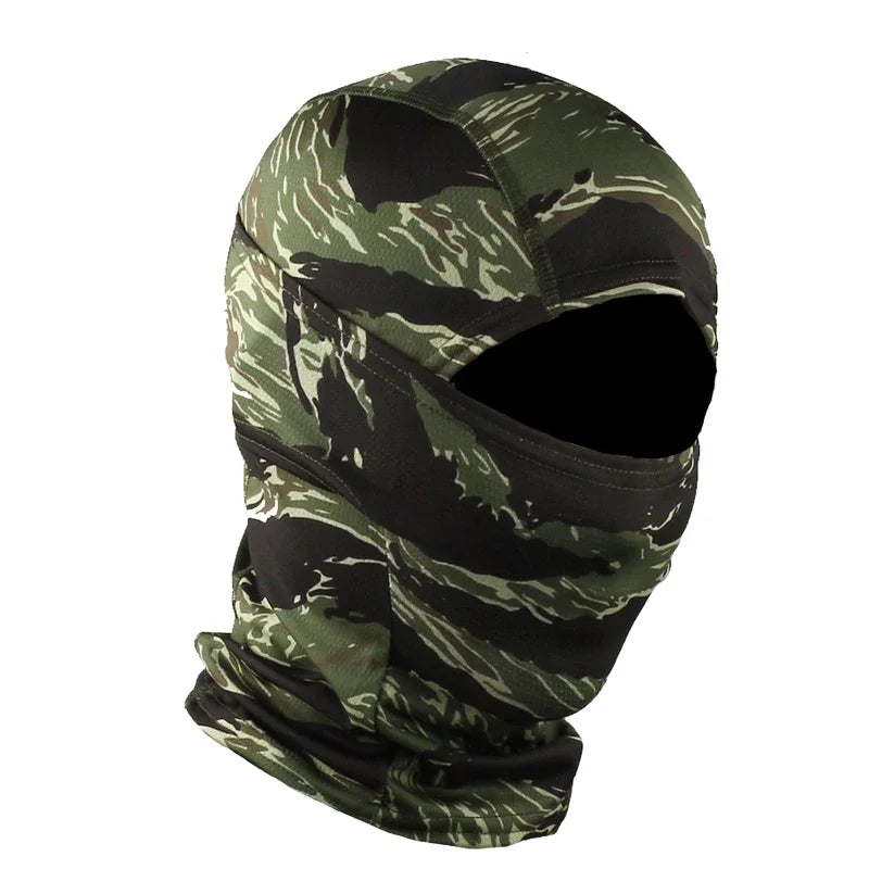 Camouflage Balaclava Mütze – Vollgesichtsmaske für Radfahren & Outdoor Sport | Skimaske Motorrad Helm Unterziehmütze Kaufschwan® Design 5