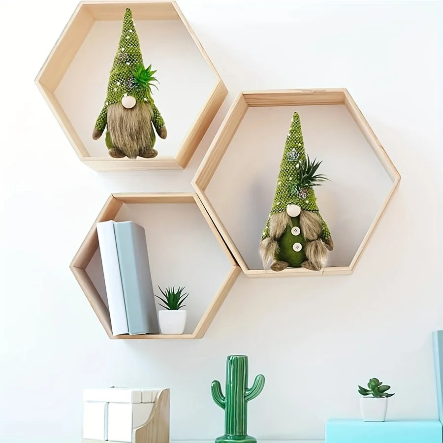 Grüne Wichtelpuppen – Handgefertigte Plüschfiguren | Für Kinder, Muttertag & Deko Kaufschwan®