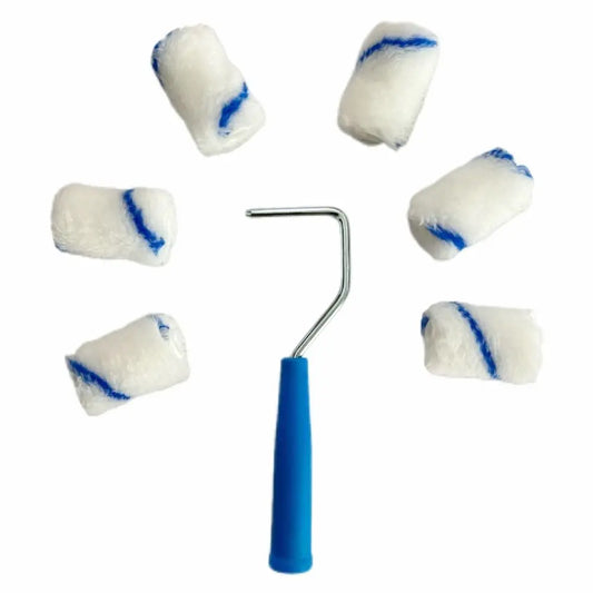 Hochdichtes Farbroller Set – Mini Rolle mit Wanne für Glattes Streichergebnis Kaufschwan®