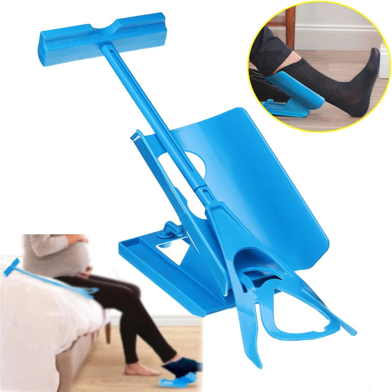 Sockenanziehhilfe für Senioren – Tragbare Flexible Sockenhilfe mit Einzigartigem Wiegen-Design | Anziehhilfe für Ältere & Rehabilitationsbedarf Kaufschwan®