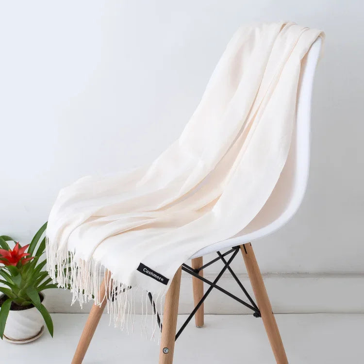 Damen Pashmina Schal | Weich wie Kaschmir | Schal, Reise- & Büro-Accessoire