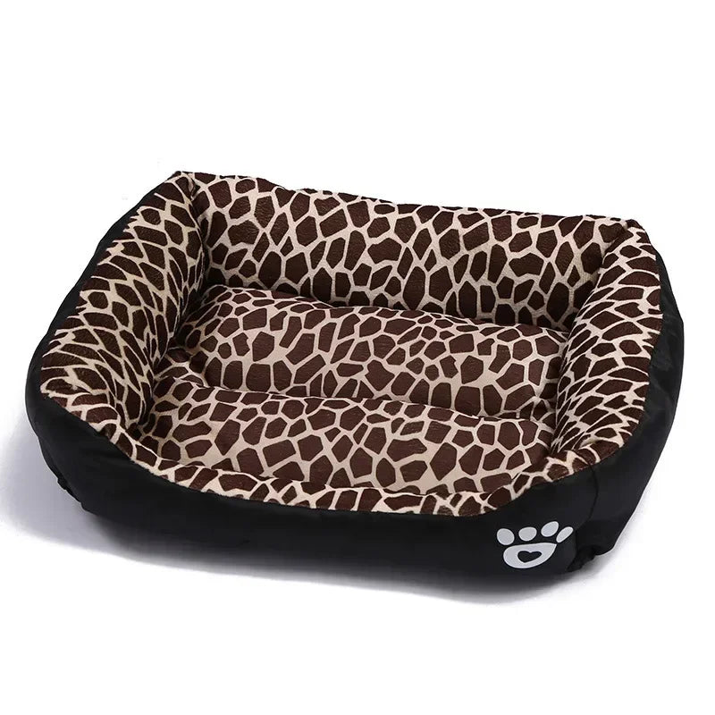 Weiches Warmes Haustierbett – Sofa Bett mit Wasserdichtem Boden für Hunde & Katzen