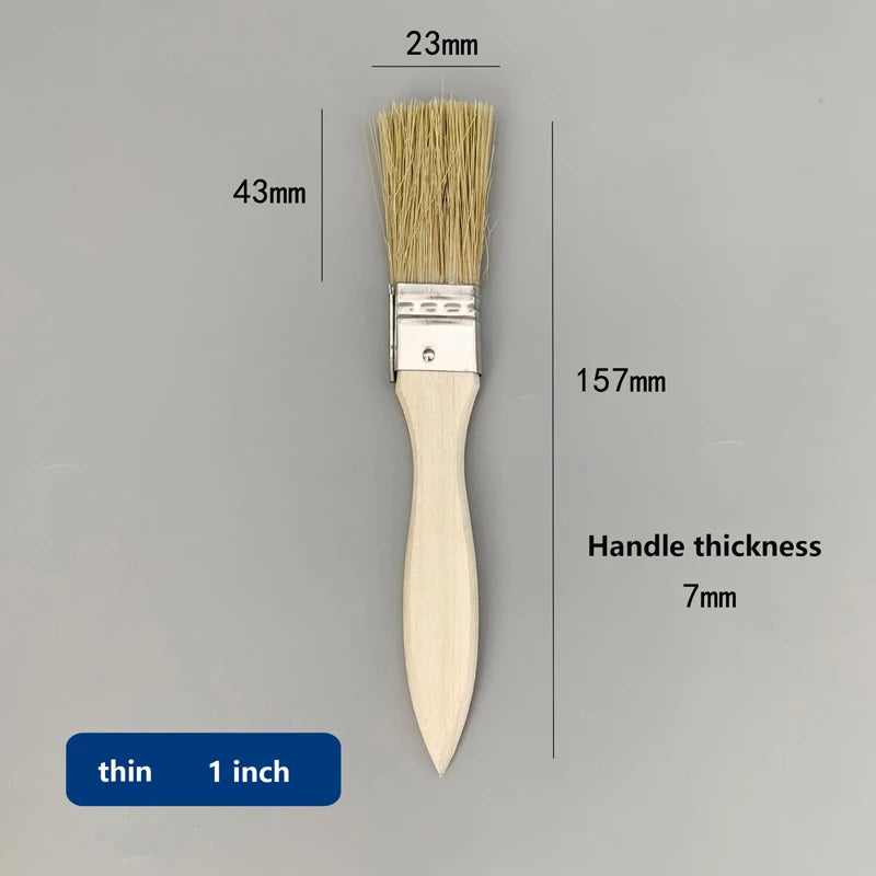 Malerpinsel mit Naturborsten – Präzisions Pinsel für Farbe, Lack & Lasur Kaufschwan® Pinsel 2 1 Stück