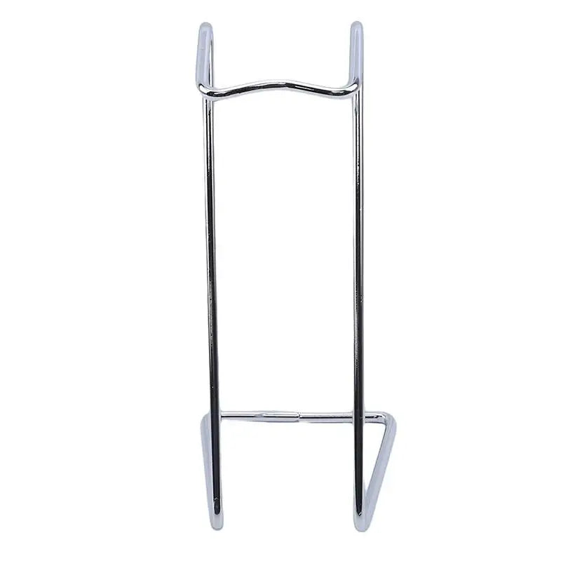Einfacher Weinflaschenhalter – Edelstahl Flaschenständer | Moderner Halter für Wein & Bier | Stilvolles Bar-Accessoire für Zuhause Kaufschwan® Silber