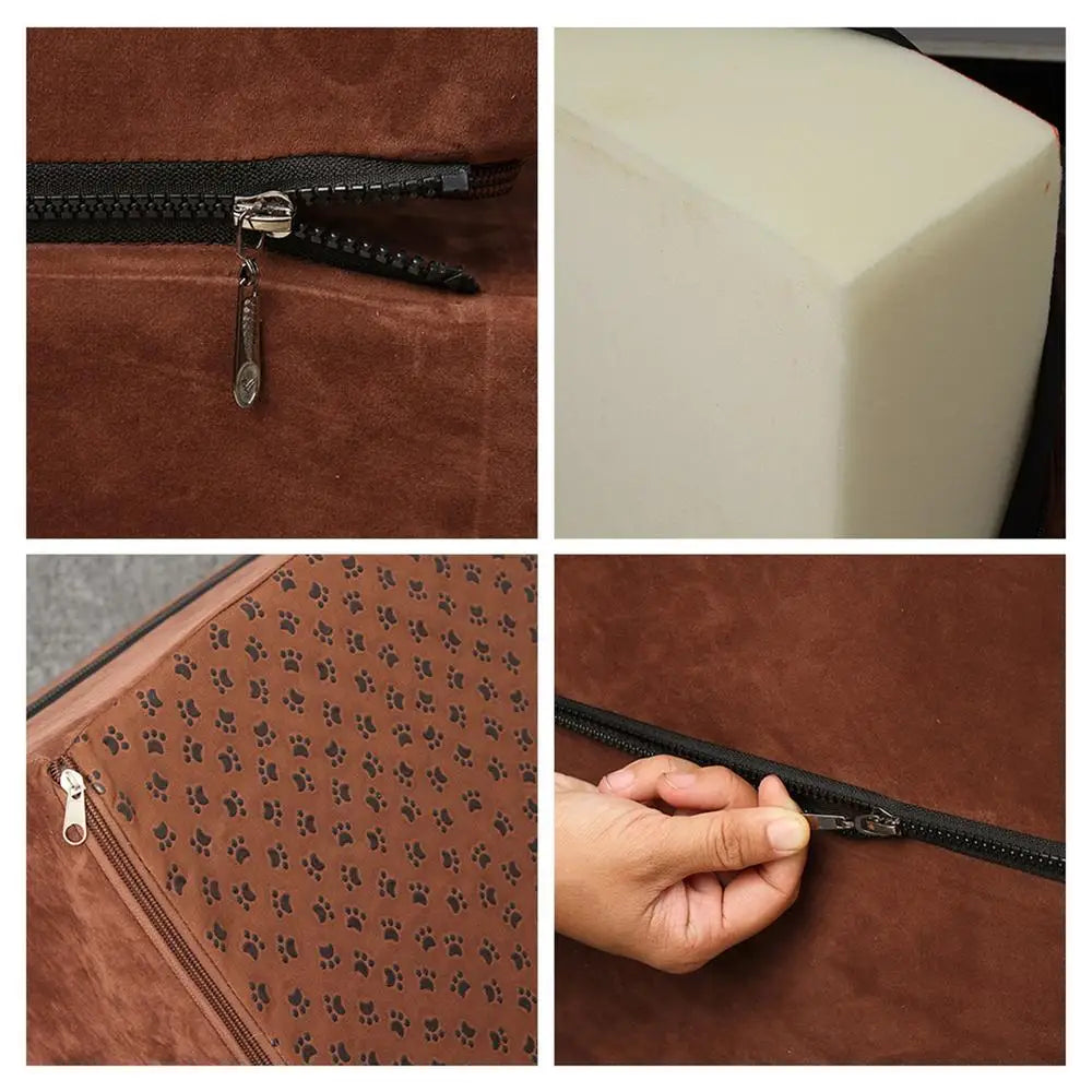 3-Stufen Hundetreppe 30cm – Rutschfeste Abnehmbare Haustiertreppe für Kleine Hunde & Katzen Kaufschwan®