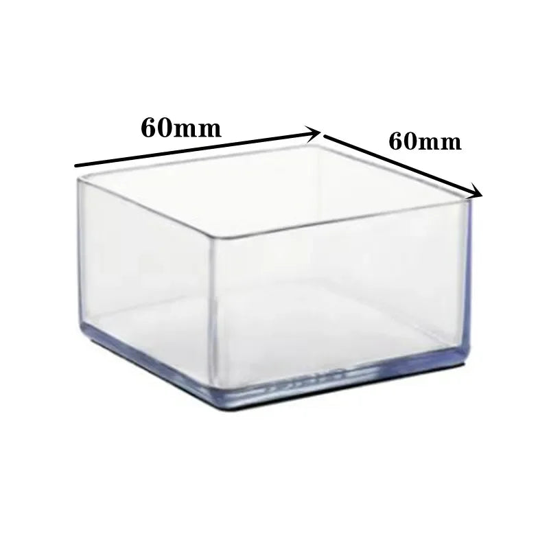 8 Stück Gummi Stuhlbein Kappen – Anti-Rutsch Möbel Füße Schutzpads | Tischbein Abdeckungen Endkappen & Möbel Ausgleichsfüße Kaufschwan® 60x60mm