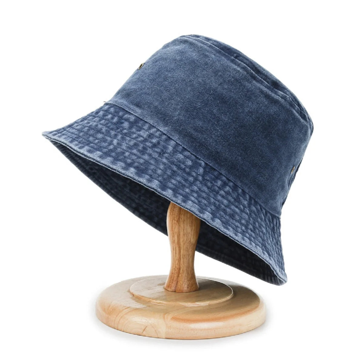 Unisex Baumwoll Anglerhut – Sommerhut aus gewaschenem Jeansstoff für Damen, Outdoor & Reise, Sonnenschutz Kaufschwan®