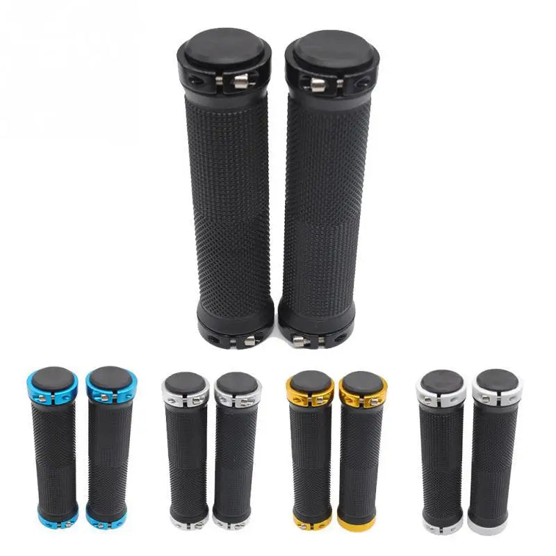 1 Paar MTB/Rennrad Lenkergriffe – Weiche Rutschfeste Gummigriffe mit Lock-On Befestigung & Bar End für Mountainbike & Rennrad Kaufschwan®