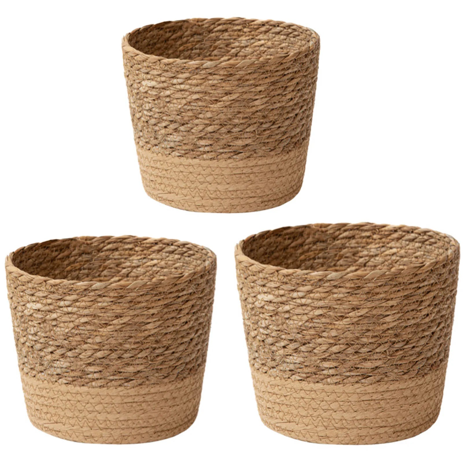 Natürlicher Geflochtener Blumen Korb – Stroh Weiden Pflanzkorb & Aufbewahrung | Großer Dekorativer Korb für Zuhause & Geschenk Kaufschwan®